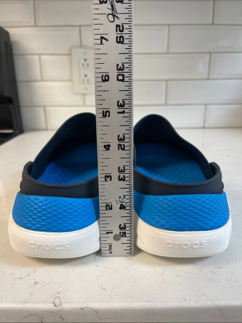 Crocs Literide Clog Navy Blue 204592 Men’s Size 13 Slip-ons Boat Shoes